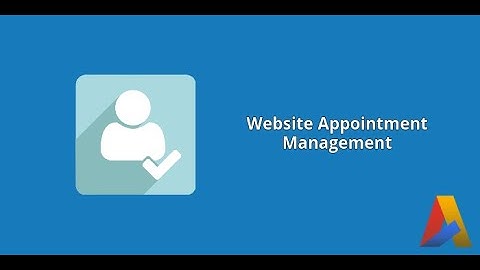 Website Appointment Management In Odoo v13
