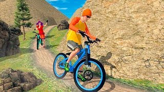 Bike Racing Games - BMX Offroad Bicycle rider Superhero stunts racing - Gameplay Android free games screenshot 3