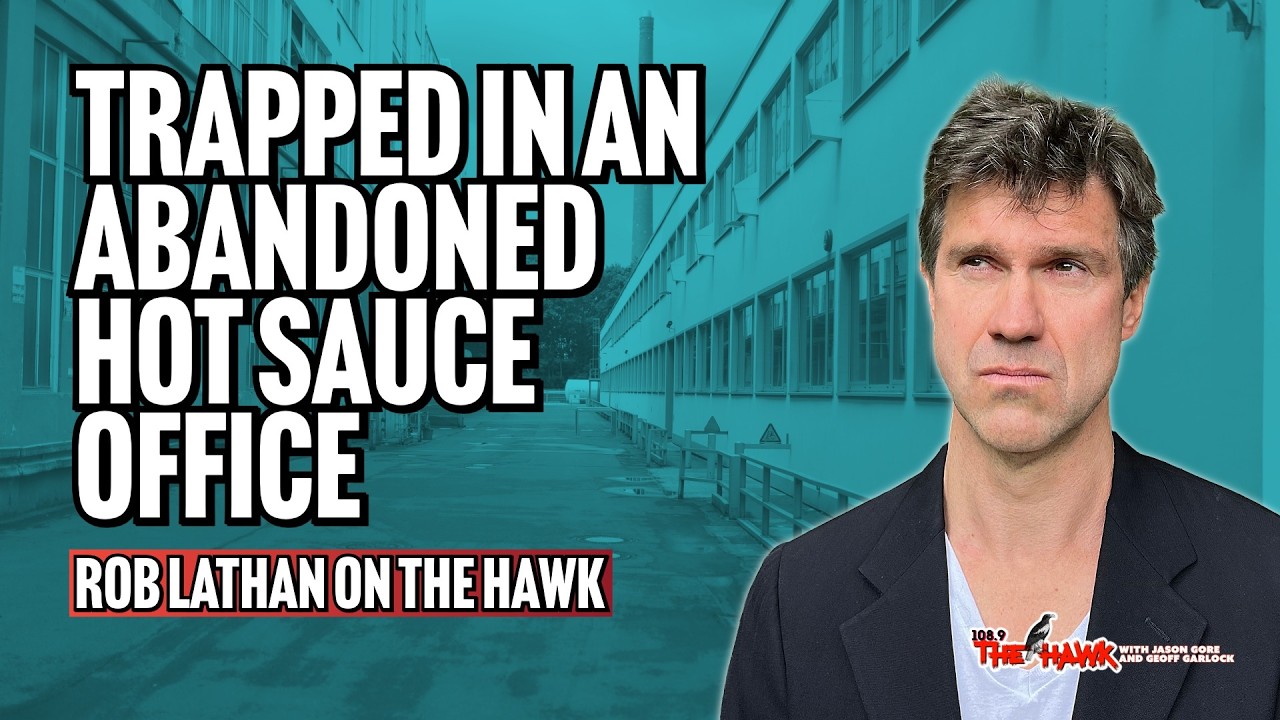 Rob Lathan Is Trapped in an Abandoned Hot Sauce Office | 108.9 The Hawk