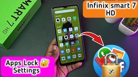 Infinix Smart 7 HD app lock, Infinix Smart 7 HD app lock setting,How to set Apps Lock in Infinix