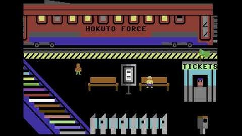 At The Station - My New C64 One File Demo