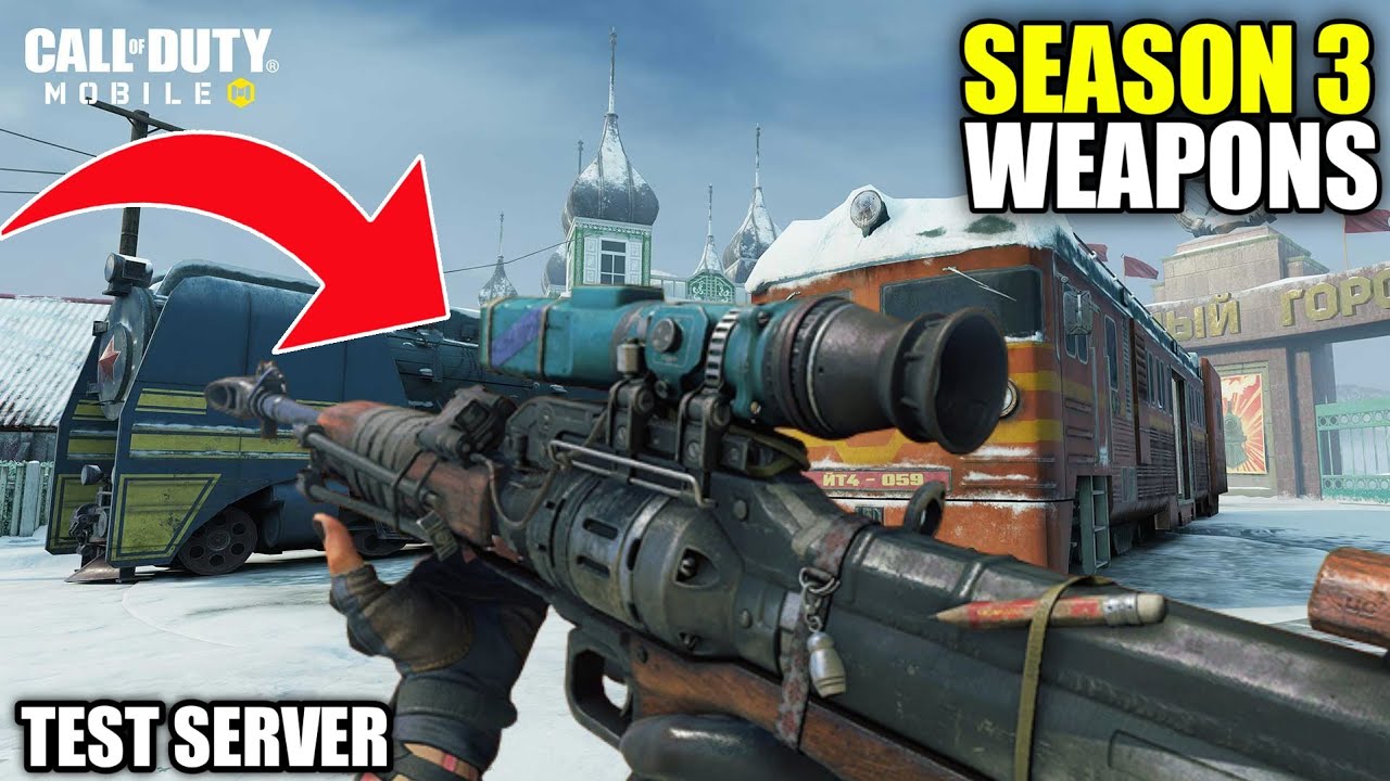 Season 3 Weapons Cod Mobile | New Sniper + New Melee + New SMG | Codm ...