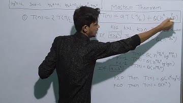 Lect 1  Master Theorem In Hindi