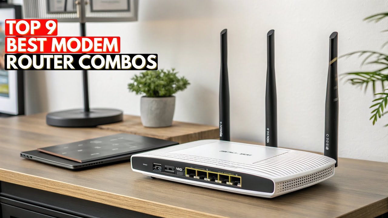 Top 9 Best Modem Router Combos You Can Buy in 2026 - YouTube