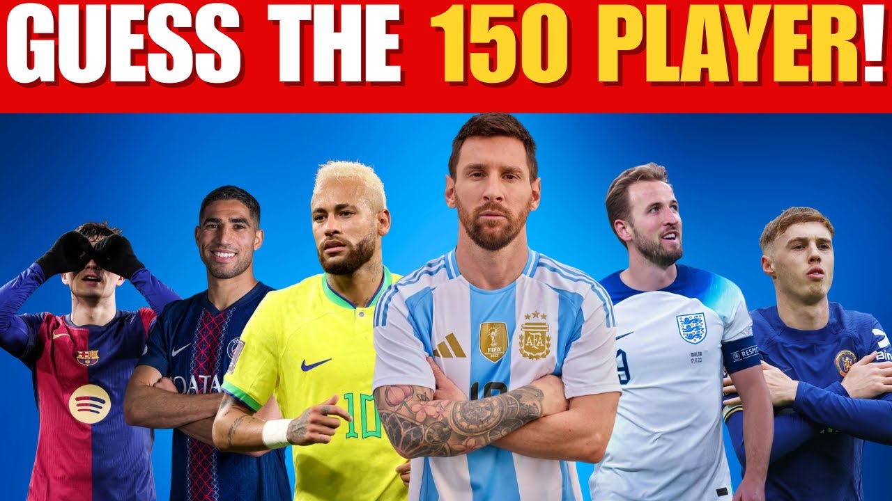 Угадайте 150 футболистов! ⚽🔥 От простого к невозможному