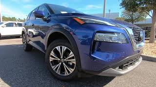 Sports Performance 2021 Nissan Rogue SV | Caspian Blue Metallic | Charcoal Interior