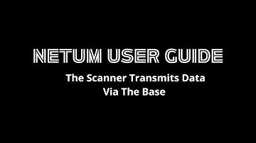 Netum Barcode Scanner Connection Base Setup