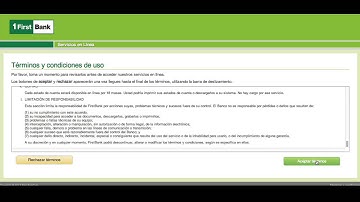 FirstBank - e-Statements Tutorial
