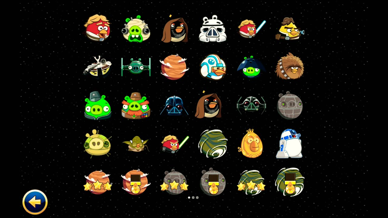 Angry birds star wars v1.5.13 mega mod showcase (link in descrip) - YouTube