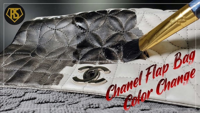 Chanel Handbag Leather Colour Restoration — SoleHeeled