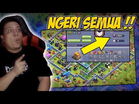 Ada Bangunan TH Di tengah Hutan , TH 6 Prematur Di Liga Legenda?! | Clash of Clans Indonesia