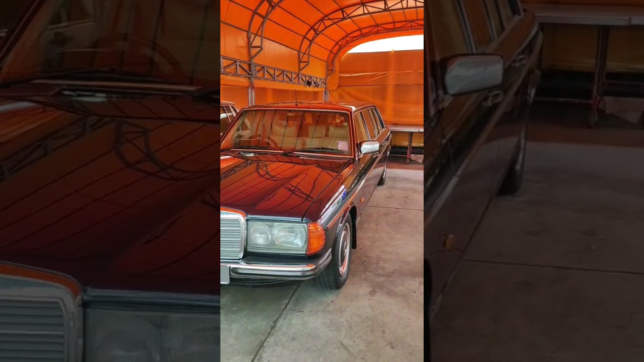 Mercedes Benz "E-Class W123 Limousine" very rare in Thailand!! 