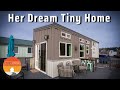 Solo woman designed her dream tiny house  got land but had to pivot