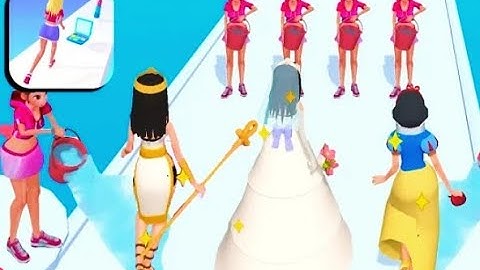 Makeover Run Gameplay All Levels ( Andriod, ios) Walkthrough mobile games