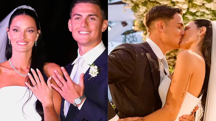 LA BODA DEL AÑO: Oriana Sabatini y Paulo Dybala ya son marido y mujer