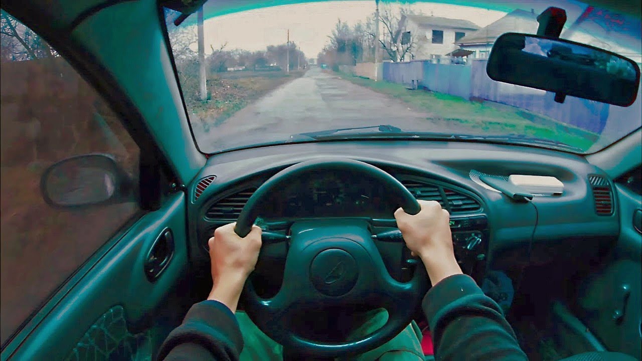 Ukrainian Car for $1000!!! Deawoo Lanos 1.6  - Pov test Drive