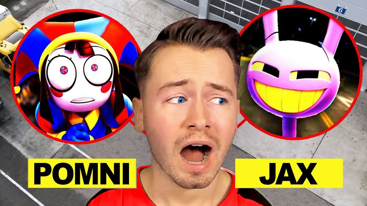 DROHNE überwacht POMNI und JAX aus THE AMAZING DIGITAL CIRUS!😱