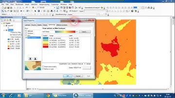 How to create Kriging Interpolation map using ArcMap 10.0