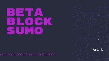 Playing Beta Block Sumo! | Bedwars Practice