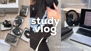 study vlog 📚 (finals week pt. 2) om the grind, choi youngjun dance workshop, twice concert!