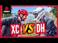 Cross Country Mountain Bike Vs Downhill Bike | Blake & Rich Go Head To Head