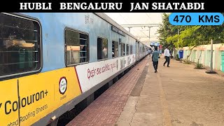 * Common Man's Shatabdi * Hubli Bengaluru Jan Shatabdi Express Full Journey