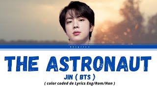 JIN BTS The Astronaut Lyrics (진 The Astronaut 가사) w/ color code Resimi