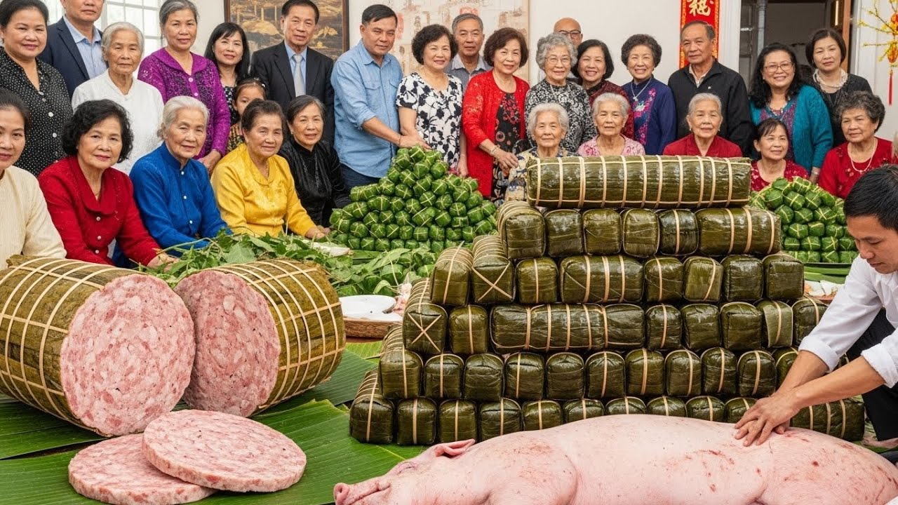How Vietnamese Pork Sausage Is Made: The Fascinating Factory Process Behind Gio Lua