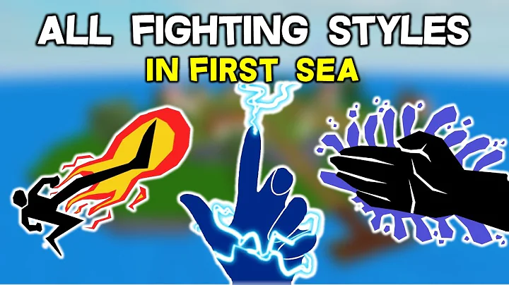 How To Get ALL Fighting Styles in First Sea (Blox Fruits)