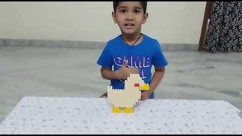 * Duck * | Building Blocks Duck | Building Blocks for Kids | How to  make duck with building blocks