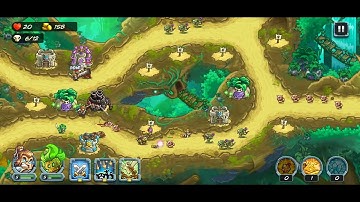 Kingdom Rush 5: Alliance—Level 4: Emerald Treetops Campaign