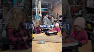 These girls will be pros before we know it! 💪 #farm #farmher #farmlife #taggingcalves #cows