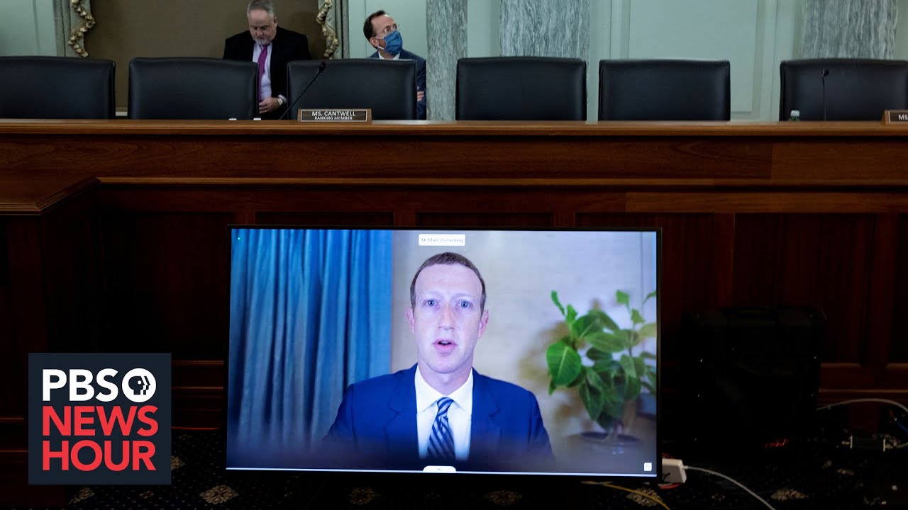 Partisan divisions on display as social media CEOs testify before Senate panel