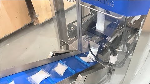 250g dry salt sachet volumetric filling packing machine, 306 stainless steel salt packaging machine