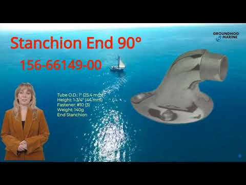 Stanchion End 90° 156-66149-00