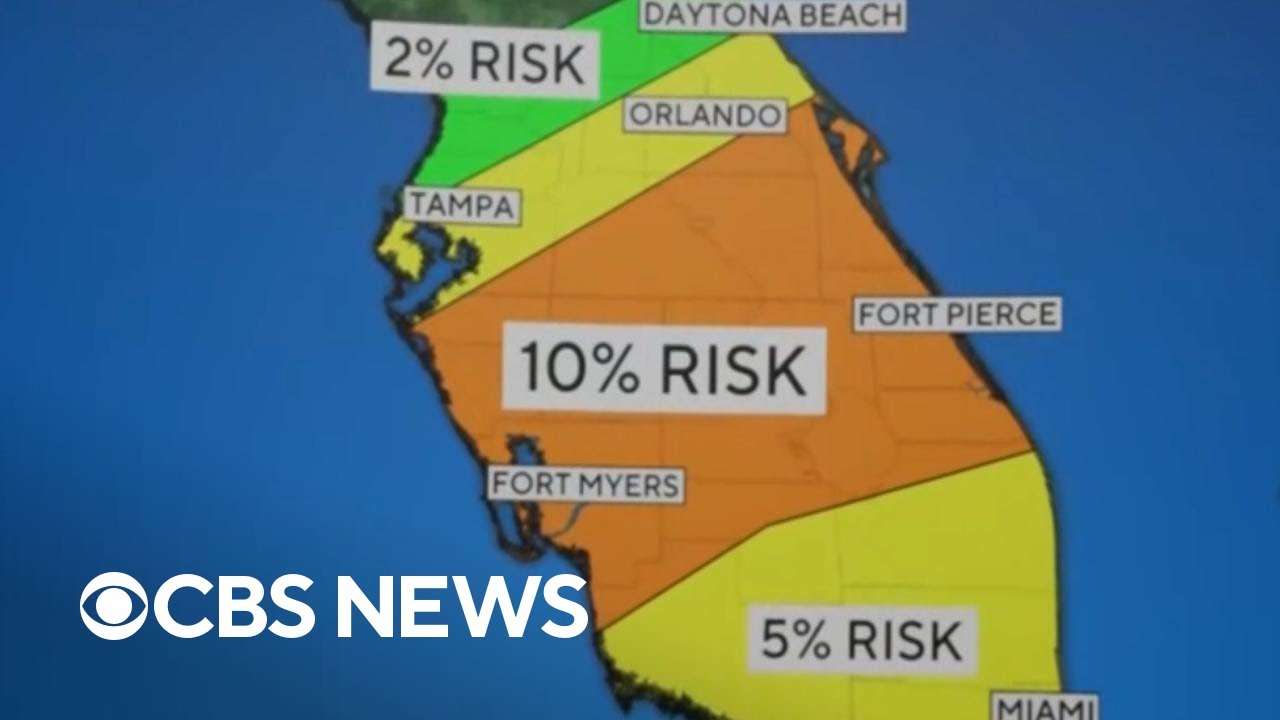 Tornado risks in Florida as Hurricane Milton approaches