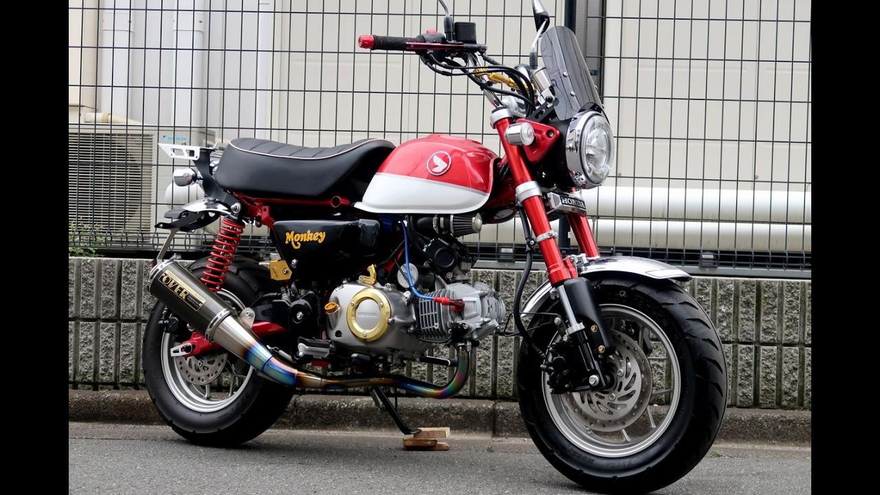 ホンダ　　モンキー改 すべてがワンオフ 藤原幸樹によるHONDA MONKEYカスタム - Webikeプラス