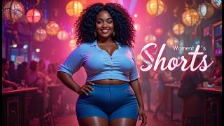 They Will Recognize the Thigh Gap, the Curves, the Glow – A Shorts Story #plussize #fashion #curve