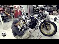 XS250用のマフラー売ってないので謎の車種用マフラー改造して作って見た