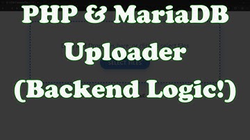 PHP & MariaDB: Build the ULTIMATE Drag & Drop File Uploader Backend (AJAX/Fetch Guide)