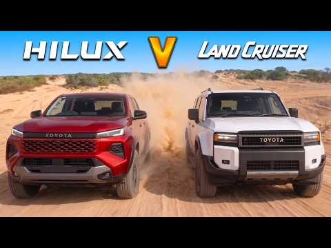 NUEVA Toyota Hilux vs Land Cruiser: BATALLA OFF-ROAD