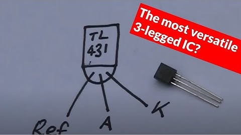 The magic TL431 voltage regulator audio amplifier driving a speaker