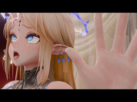 【MMD R18】カルテジア（Cartethyia／卡提希娅）❤ Niji Niji Town【鳴潮 / Wuthering Waves（WuWa）4K・60FPS】