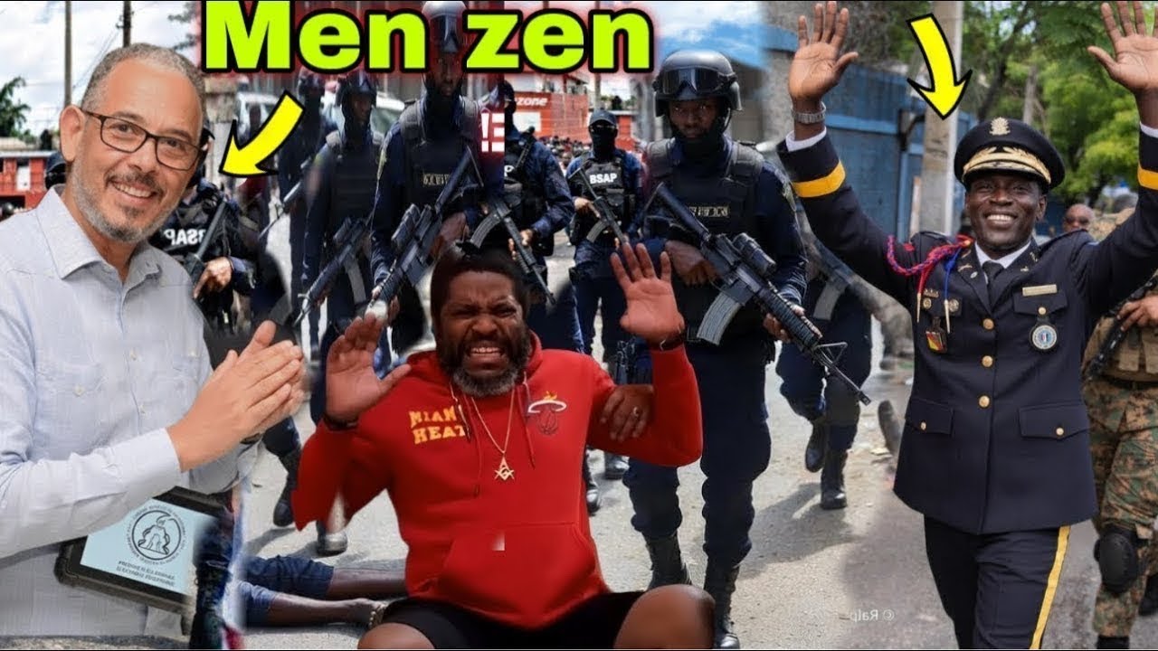 16 janvier 2026 Sa fèk tonbe Babekyou asepte depoze zam Vitelòm pa dakò Pm Alix Konfime 