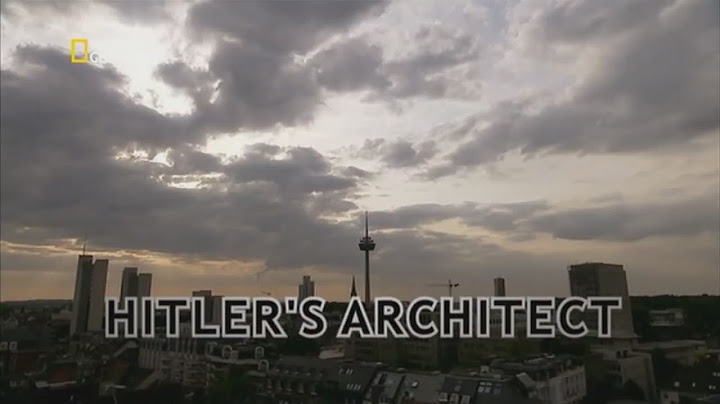HD | Los Secretos del III Reich - Cap. 6. El Arquitecto de Hitler - 720p