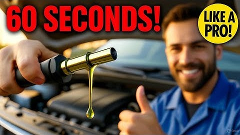 How to Check Engine Oil Like a Pro (Step-by-Step in 60 Seconds)