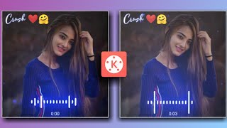 Create Status Video with Simple Bar Black Screen Video Using Kinemaster | Trending Status Editing 🔥 screenshot 2