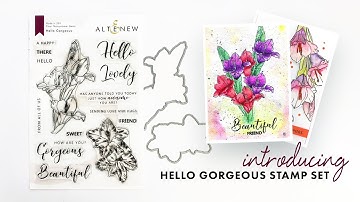 Altenew Stamps Intro - Hello Gorgeous