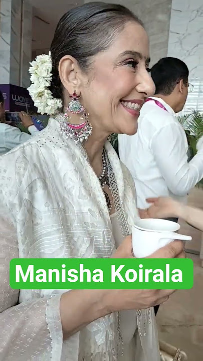 Manisha Koirala in Mumbai #waves #manishakoirala #bombay share and subscribe for more videos #shorts