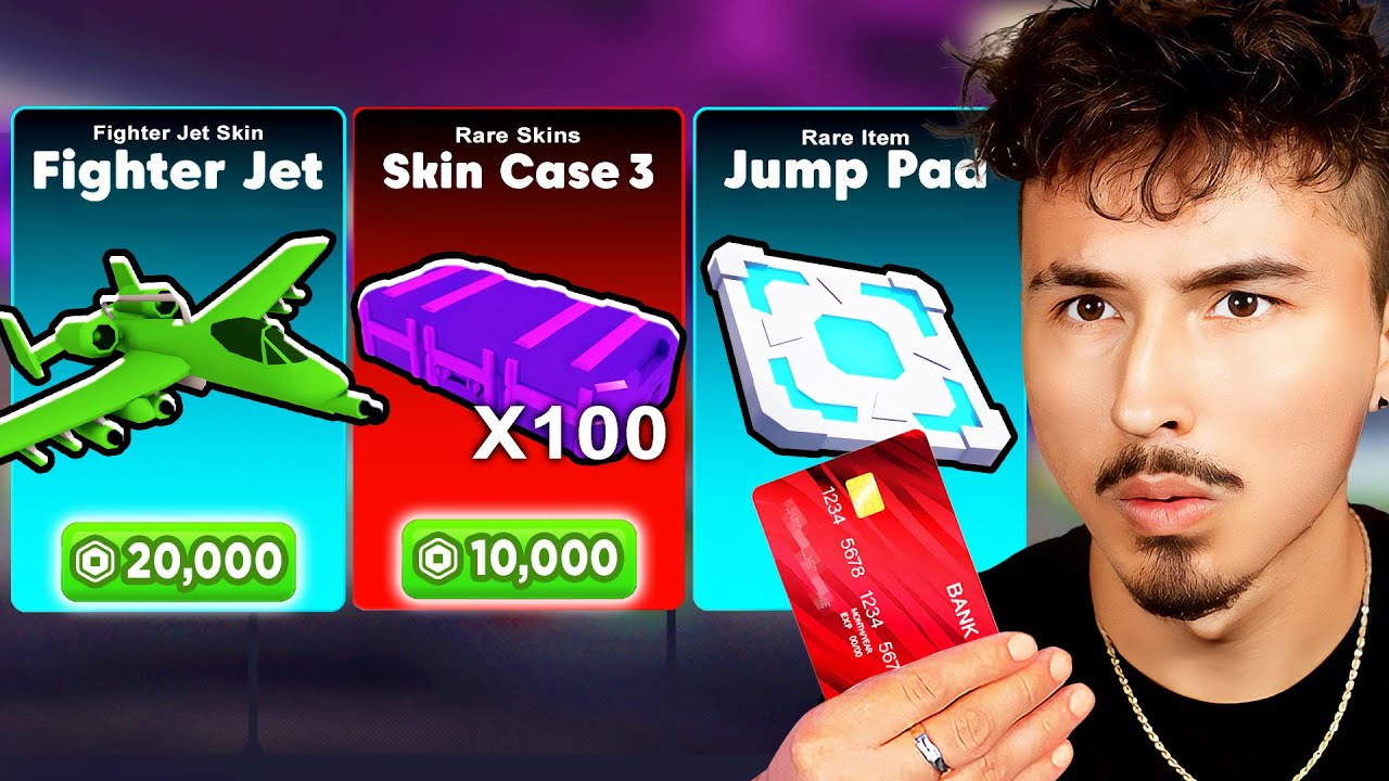 I spent 128,192 on EVERY NEW ITEM in Roblox Rivals!